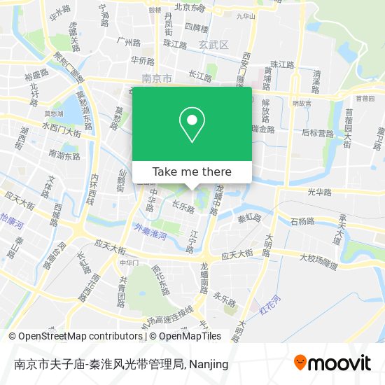 南京市夫子庙-秦淮风光带管理局 map