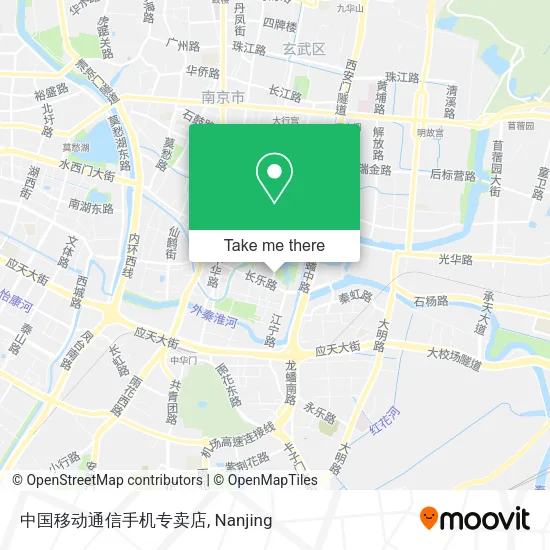 中国移动通信手机专卖店 map