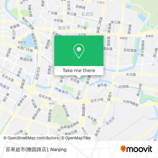 苏果超市(瞻园路店) map