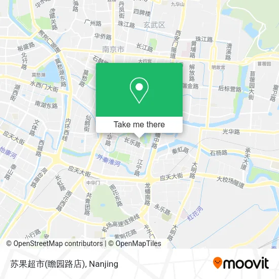 苏果超市(瞻园路店) map