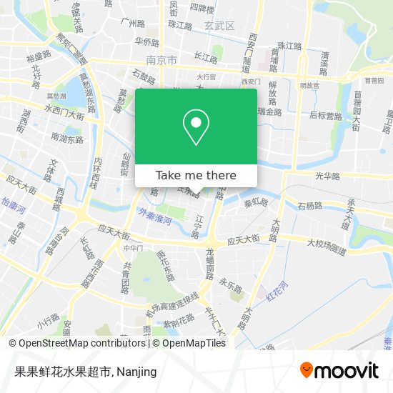 果果鲜花水果超市 map