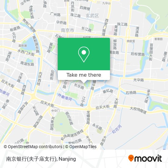 南京银行(夫子庙支行) map