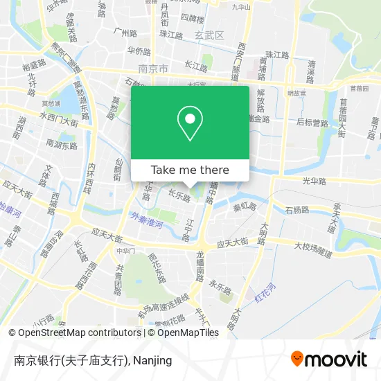 南京银行(夫子庙支行) map