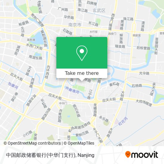 中国邮政储蓄银行(中华门支行) map