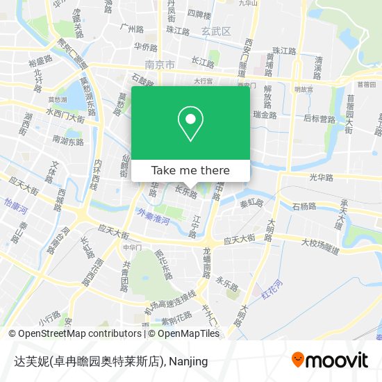 达芙妮(卓冉瞻园奥特莱斯店) map