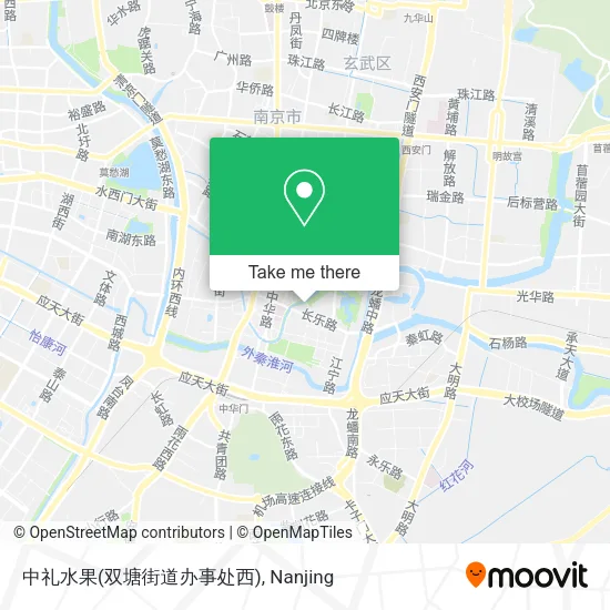 中礼水果(双塘街道办事处西) map