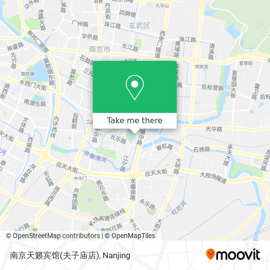 南京天籁宾馆(夫子庙店) map