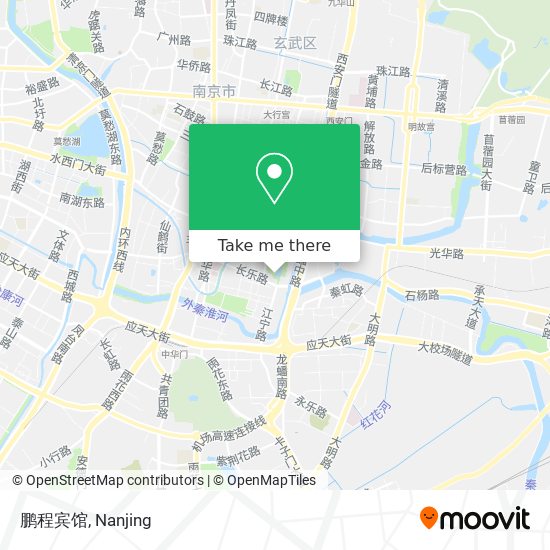 鹏程宾馆 map