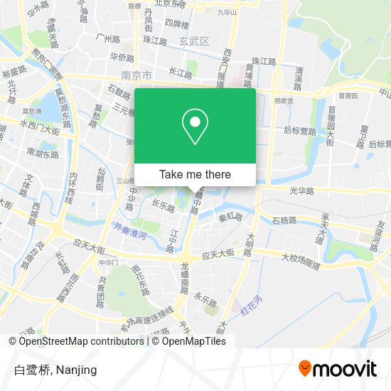 白鹭桥 map