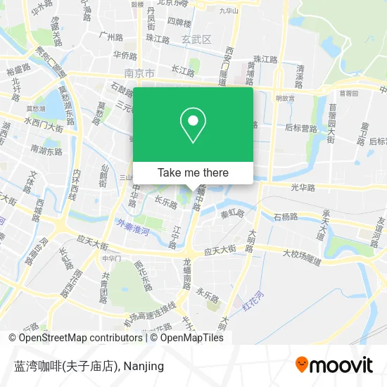 蓝湾咖啡(夫子庙店) map