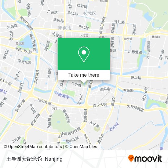 王导谢安纪念馆 map