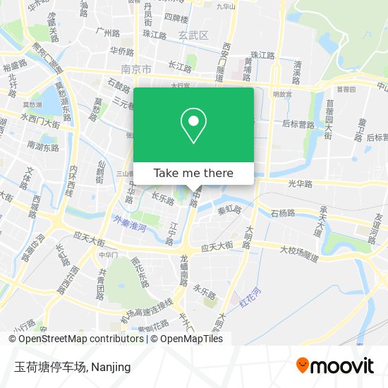 玉荷塘停车场 map