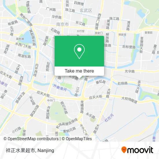 祥正水果超市 map