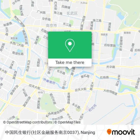 中国民生银行(社区金融服务南京0037) map
