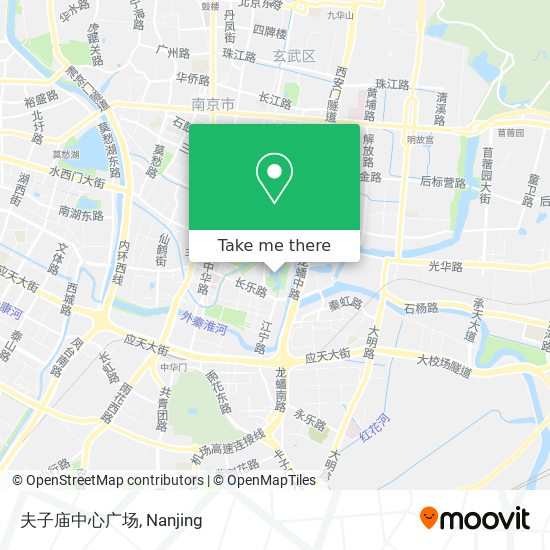 夫子庙中心广场 map