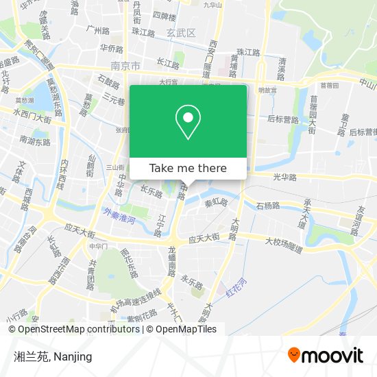 湘兰苑 map