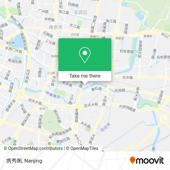 携秀阁 map