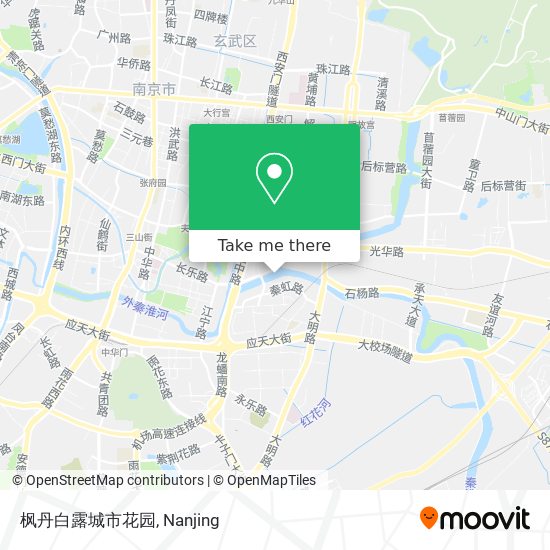 枫丹白露城市花园 map