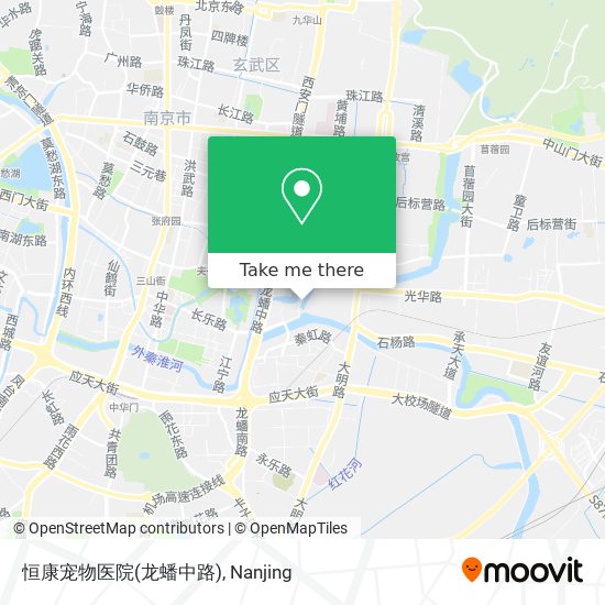 恒康宠物医院(龙蟠中路) map
