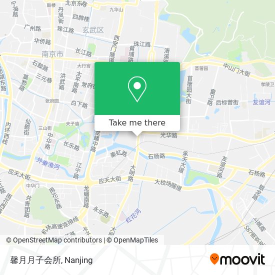 馨月月子会所 map