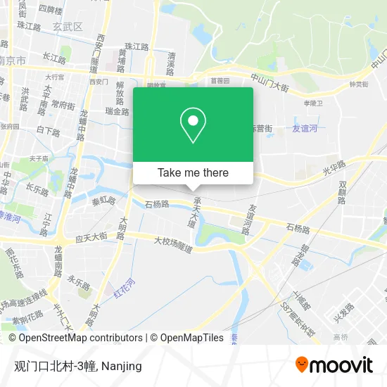 观门口北村-3幢 map