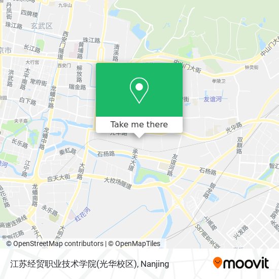 江苏经贸职业技术学院(光华校区) map