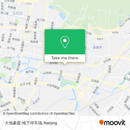 大地豪庭-地下停车场 map