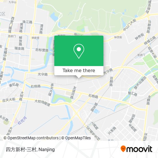 四方新村-三村 map