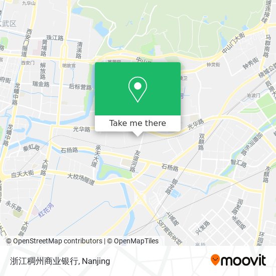 浙江稠州商业银行 map