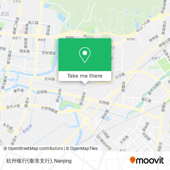 杭州银行(秦淮支行) map