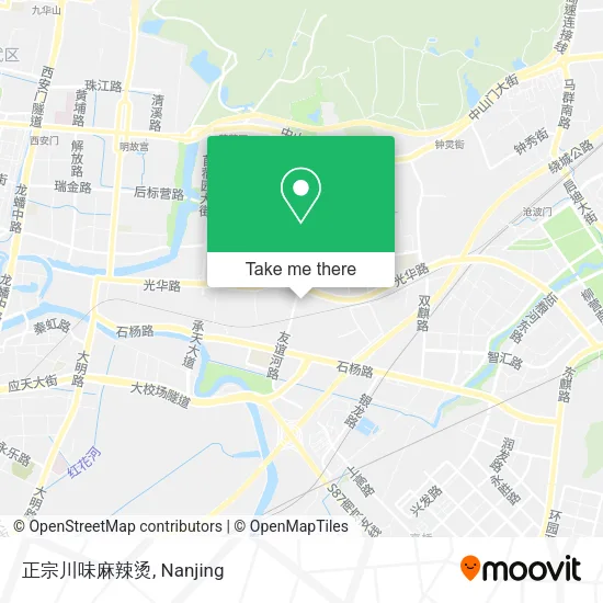 正宗川味麻辣烫 map