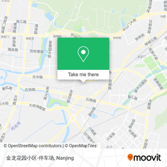 金龙花园小区-停车场 map