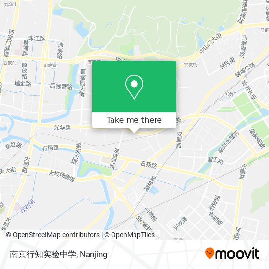 南京行知实验中学 map
