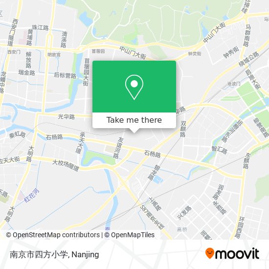 南京市四方小学 map
