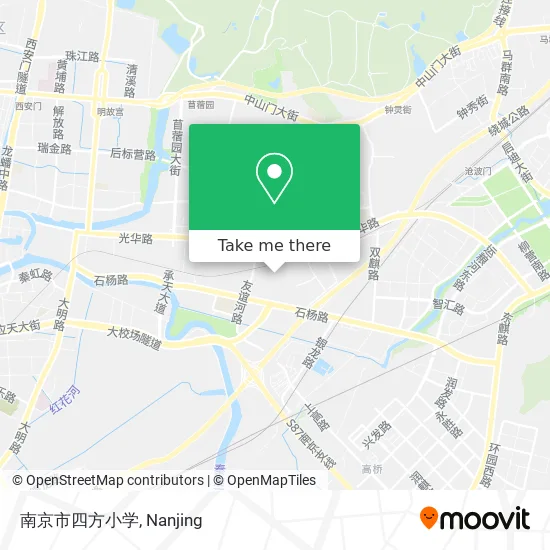南京市四方小学 map