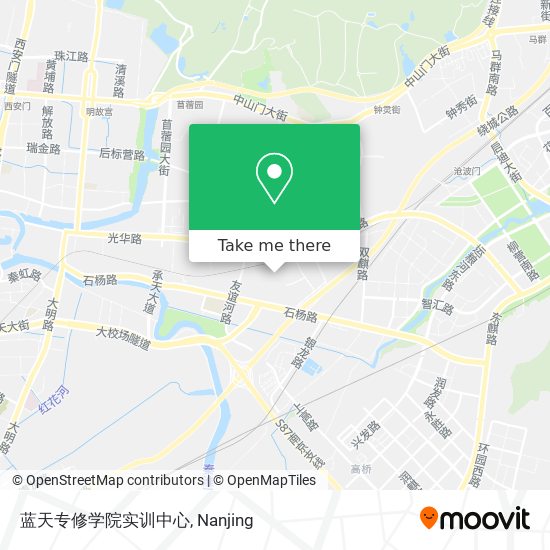 蓝天专修学院实训中心 map