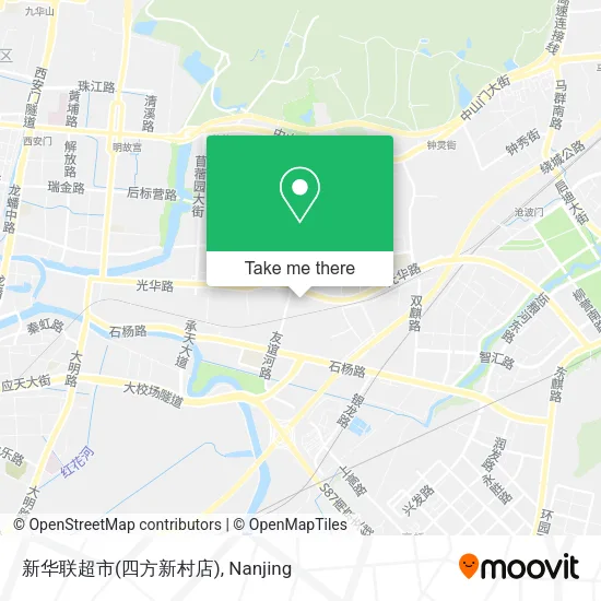 新华联超市(四方新村店) map