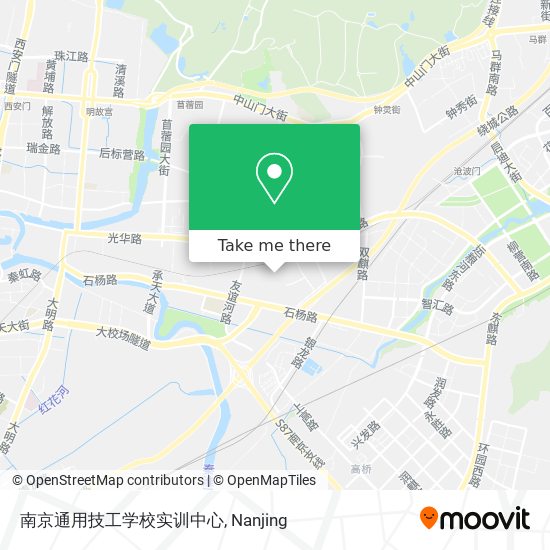 南京通用技工学校实训中心 map
