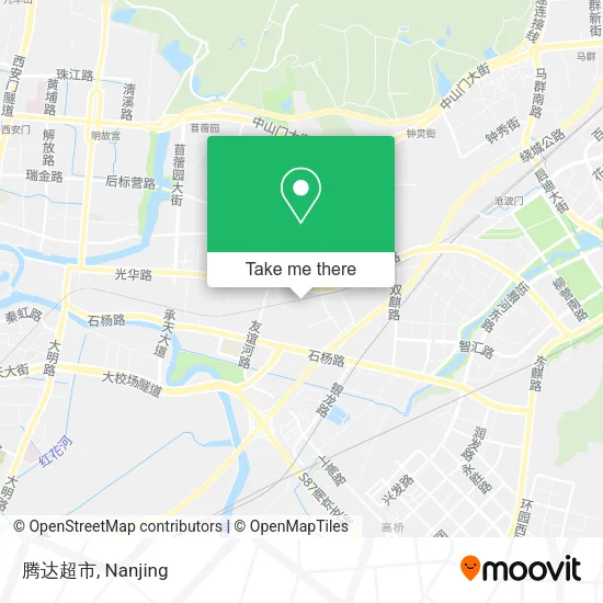 腾达超市 map