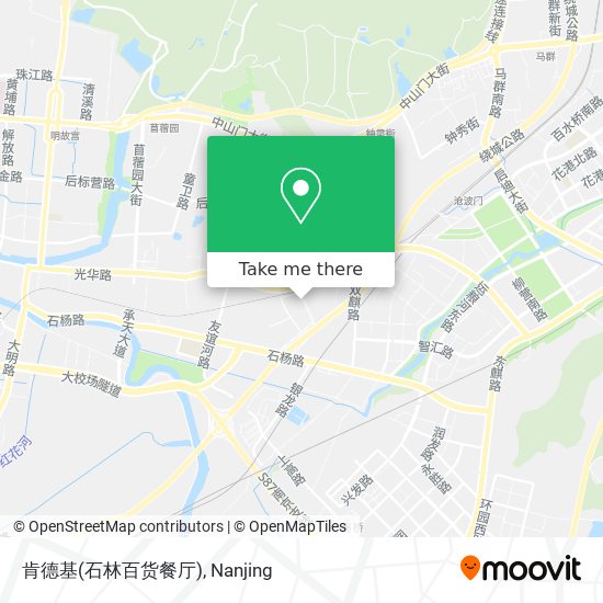 肯德基(石林百货餐厅) map