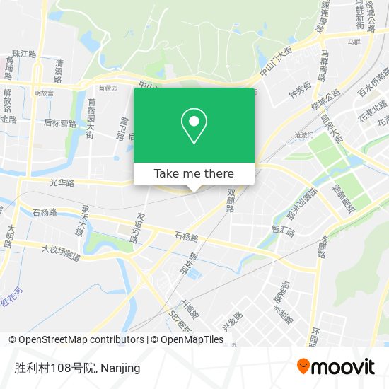 胜利村108号院 map