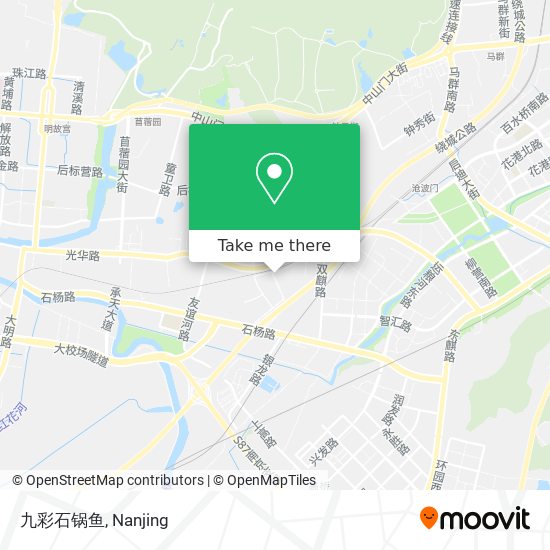 九彩石锅鱼 map