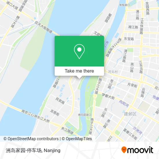 洲岛家园-停车场 map