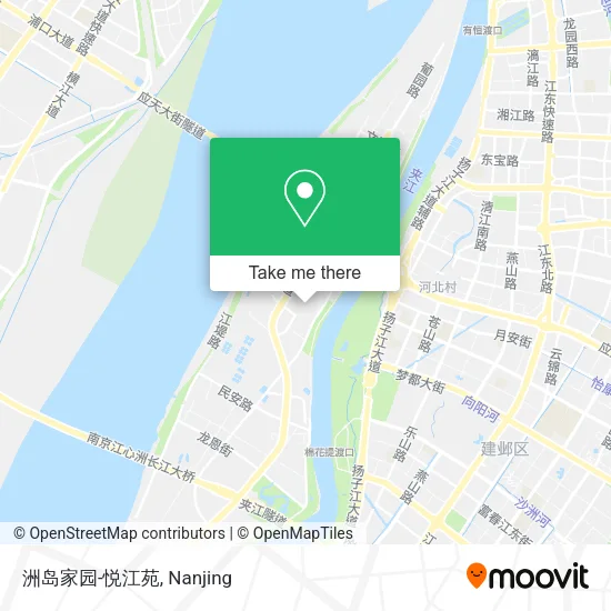 洲岛家园-悦江苑 map