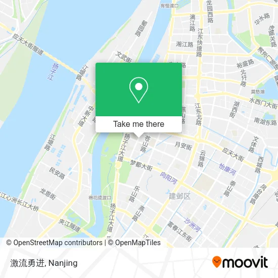 激流勇进 map