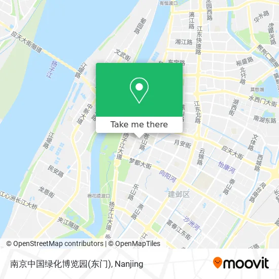 南京中国绿化博览园(东门) map