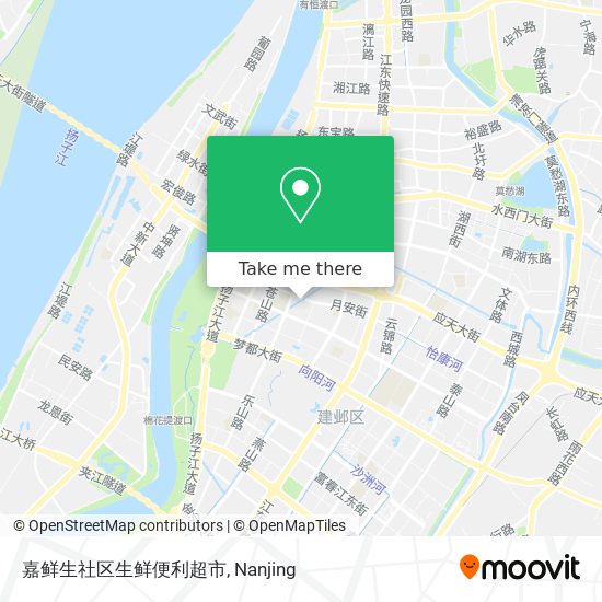 嘉鲜生社区生鲜便利超市 map