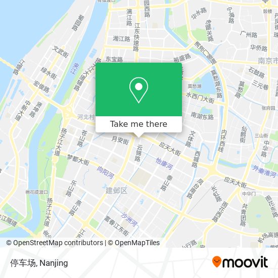 停车场 map