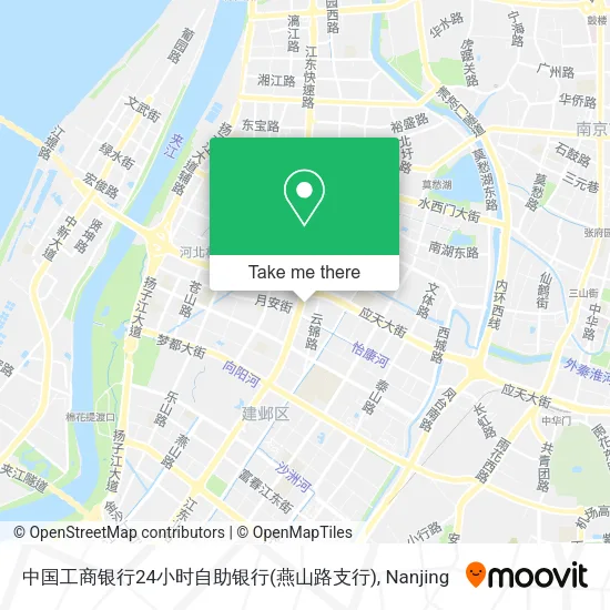 中国工商银行24小时自助银行(燕山路支行) map