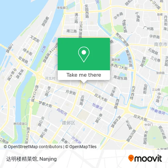 达明楼精菜馆 map